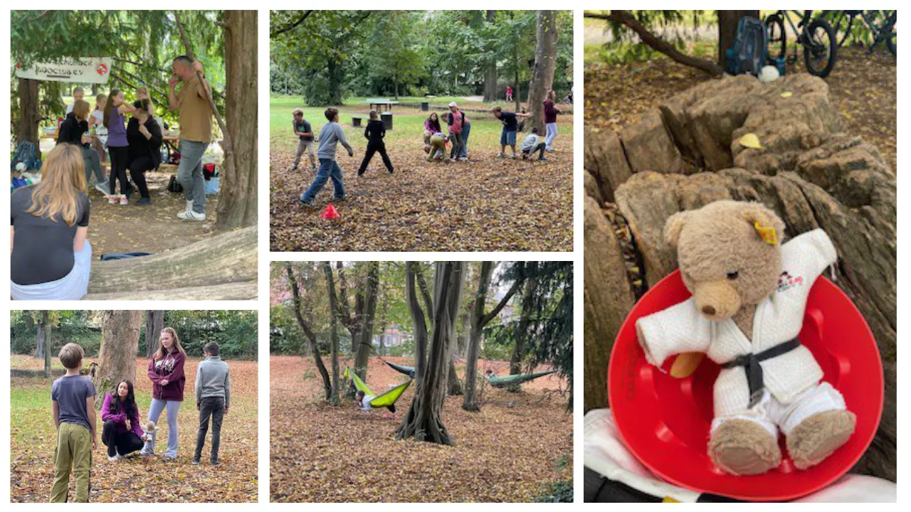 Eine Collage der Erlebnisse