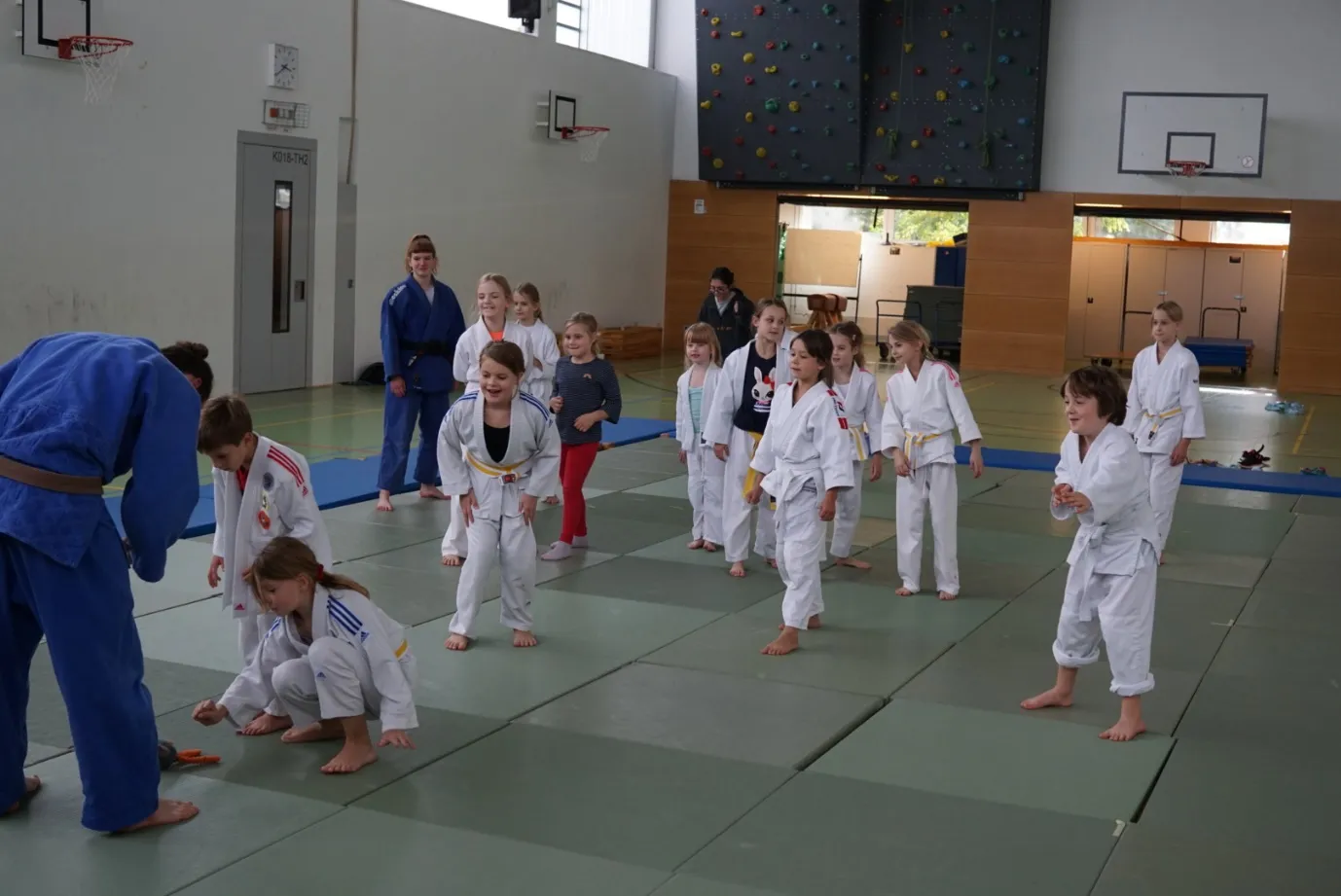 Beim "Wo ist Berta" spielen