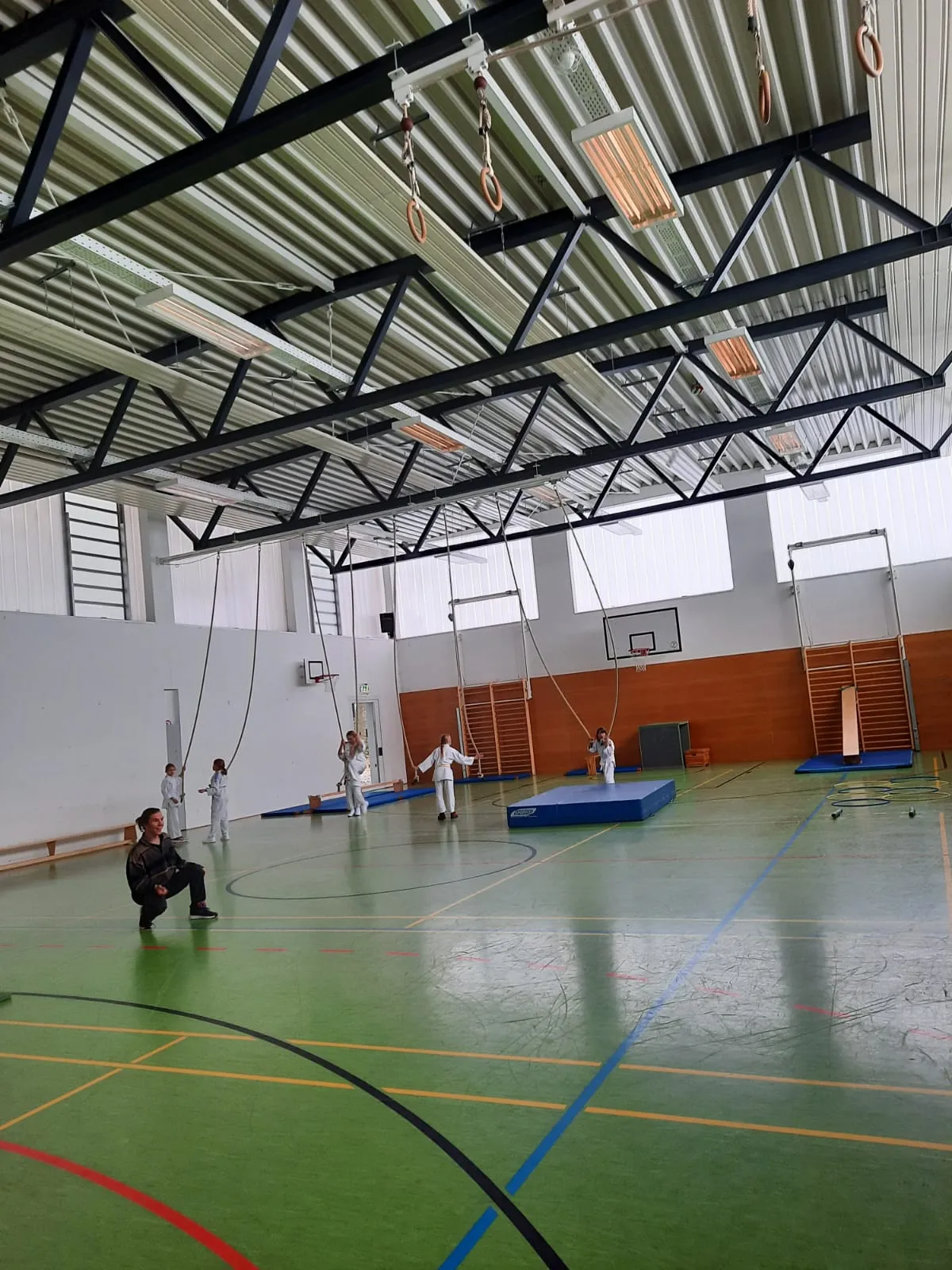 Auch die Seile fanden anklang